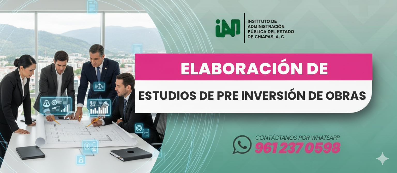Imagen del curso Elaboración de Estudios de Pre Inversión de Obras